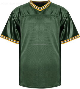 High Quality New Trendy Custom Logo Design Men Adult American Football Jerseys Short Heat-<b>Transfer</b> Printed UV Protection 100% - Product Image 1