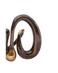 New Arrival Golden Brass Swan Figurine Handmade Eco-Friendly Durable Modern Design Tabletop <b>Decor</b> 1PC Living Room Centerpiece - Product Image 3