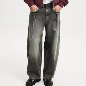 MEESAM LEATHER HOSIERY Jeans de Mezclilla Unisex 100% Algodón de Secado Rápido, Cintura Alta, Corte Recto, Estilo Vintage, para Invierno - Product Image 2