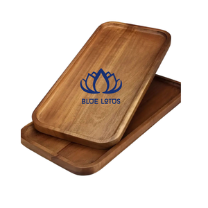 BANDEJA DE MADERA GRABADA, MÁS VENDIDA, Sostenible, Reutilizable, para Aperitivos, Ecológica, Moderna, Decorativa para Mesa, para el Hogar - Product Image 1