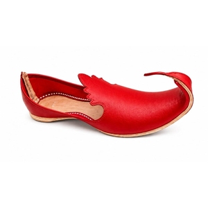 Chaussures Khussa pour hommes faites à la main - Cuir véritable de haute qualité, semelle extérieure personnalisable, couleur et taille au choix, utilisation intérieure et extérieure, mariage - Product Image 3