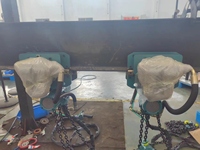 Palans pneumatiques à air comprimé de 0,5T, 1T, 1,5T, 2T, 3T, 5T avec chariot à air comprimé, faible consommation d'air, largement utilisés