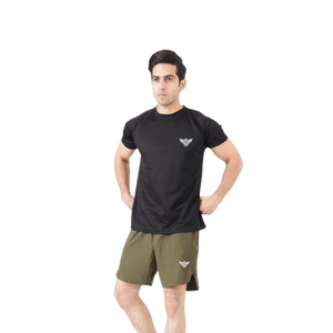 <b>Mens</b> High Elastic Quick Dry Breathable <b>Lightweight</b> Running <b>Shorts</b> Gym Training Sports Athletic Fitness Workout <b>Shorts</b> Olive - Product Image 1