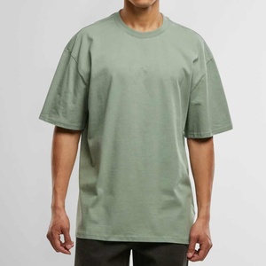 T-shirt col rond en coton 100% de qualité supérieure avec impression graphique, vente en gros, modèle épaule, très populaire - Product Image 1