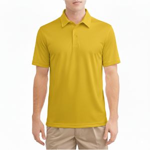 Polo pour homme, style streetwear, coupe ajustée, coton, décontracté, élégant, tendance, haut de mode pour tous les jours - Product Image 6