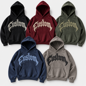 Sudadera Ligera con Cierre para Hombre, Mezcla de Algodón, para Minoristas Estadounidenses, Proveedor al por Mayor con Logotipo Personalizado - Product Image 4