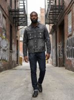 Veste en jean vintage de haute qualité personnalisée pour hommes, broderie lavée, boutons, streetwear, écologique, hiver, unisexe