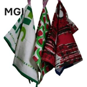 MGI THA0367 Serviette de cuisine en flanelle 100 % coton biologique, séchage rapide, chiffon anti-adhésif pour essuyer l'huile, jetable, motif floral, usage domestique - Product Image 5