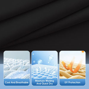 เสื้อเชิ้ตผู้ชายแบบคอมเพรสชั่น ดีไซน์เรียบง่าย ทันสมัย ออกแบบ OEM ตามสั่ง สร้างโลโก้ของคุณเอง แบรนด์ส่วนตัว - Product Image 4