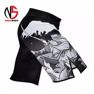 Nouveaux shorts de MMA vierges par sublimation pour hommes et femmes, vente en gros, shorts de combat personnalisés, shorts de boxe, meilleure qualité, nouveau design 2026 - Product Image 5