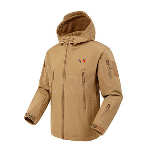 Ensemble veste et pantalon softshell coupe-vent confortable avec doublure intérieure douce - Product Image 4