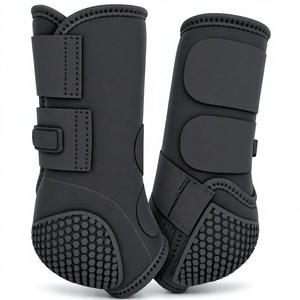 Protège-tendons d'extérieur en néoprène pour chevaux, protection des jambes, produit d'entretien équin, paire de protège-tendons, prix d'usine - Product Image 6