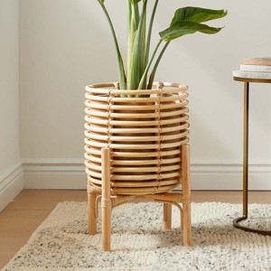 Home Decoration Rattan Plant <b>Pot</b> <b>Stand</b> Flower Planter <b>Pots</b> Holder Rack <b>Stands</b> Competitive Price - Product Image 6