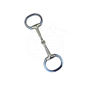 Cómodo y Resistente Bocado de Acero Inoxidable Premium con Anillo Suelto para Montar a Caballo - Uso en Establos y al Aire Libre - Product Image 4
