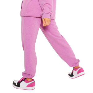 Ensemble de survêtement d'hiver deux pièces pour femme 100 % coton respirant écologique séchage rapide manches longues décontracté uni - Product Image 2