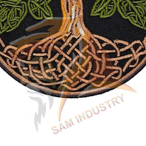 Patch brodé personnalisé en tissu pour chapeaux – Vente chaude de patchs brodés avec design personnalisé - Product Image 5