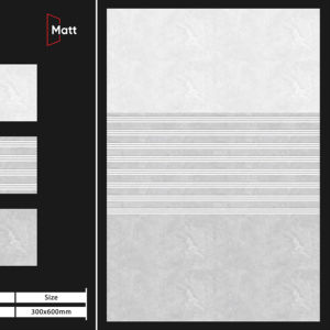 กระเบื้องเคลือบด้านแบบไดนามิก ขนาด 12"x24" เหมาะสำหรับพื้นที่ใช้งานหนัก ต้องการคุณภาพที่ทนทานและรูปแบบที่สม่ำเสมอ - Product Image 1