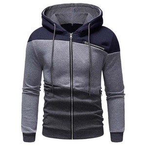 Sweat-shirt à capuche personnalisé avec logo brodé OEM, sweat-shirt épais pour homme, sweat-shirt unisexe avec couleur contrastée - Product Image 2