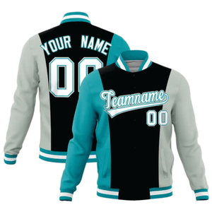 เสื้อแจ็คเก็ตปักโลโก้สโมสรพร้อมชื่อทีมและหมายเลขแบบกำหนดเองปี 2026 แจ็คเก็ตผ้าซาติน แจ็คเก็ตผ้าขนสัตว์ แจ็คเก็ตวาร์ซิตี้ แจ็คเก็ตหนัง - Product Image 2