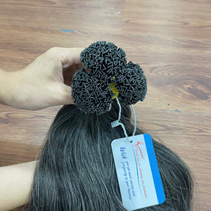 Extensiones de Cabello Humano Virgen 100% al por Mayor, Alta Calidad, con Punta de Queratina, Estilo Ondulado Natural, Precio Económico Directo de Fábrica, Vietnam - Product Image 3