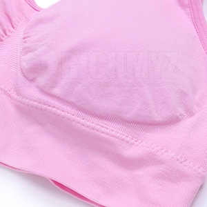 Hot Sale Women's Breathable Sports Bra Workout Yoga Athletic Fitness Wear Custom Front Print Sublimation Design Spandex - Product Image 3