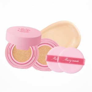 Base de maquillaje coreana K-Beauty Merimongdeu Happy Your Day Cushion 03 Sand Refill Nameplate BNS Hecho en Corea - Product Image 6