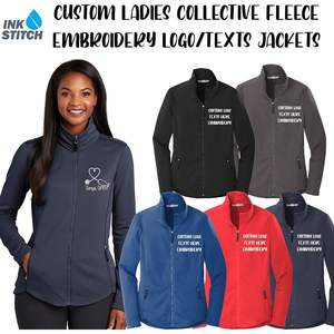 Chaquetas de Forro Polar Suave Personalizadas para Mujer L904, Logotipo y Texto Cosidos Personalizados, Multicolor, Forro Polar Suave Colectivo - Product Image 5