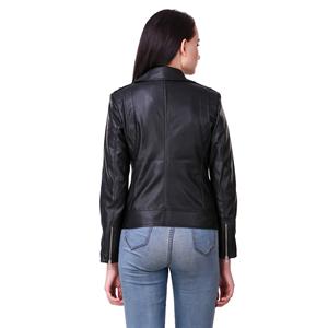 Chaqueta de Piel de Oveja de Alta Calidad para Mujer, Transpirable, Nuevo Modelo, Informal, con Cierre, Relleno de Algodón, OEM Disponible - Product Image 3