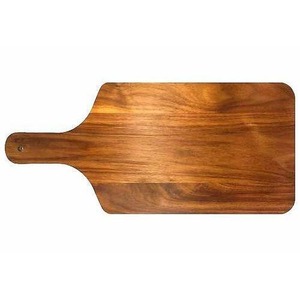 Bandeja de Madera Ecológica, Tabla de Servir Sostenible, Bandeja de Presentación Natural para Cocina, Comedor, Decoración - Product Image 1