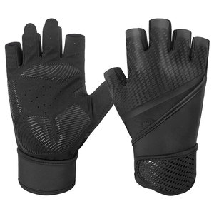 Gants de musculation durables avec bandes de maintien pour les poignets, pour les entraînements en salle, la musculation et la force athlétique - Product Image 1