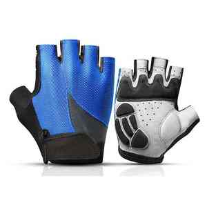 Guantes de rescate de cuero de cabra y vaca para rápel rápido, guantes tácticos para escalada en cuerda - Product Image 3