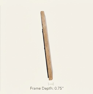 Wood Photo <b>Frame</b> Rectangular Classic <b>Design</b> Vertical <b>Wall</b> Mount - Product Image 4