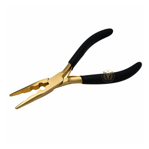 Pinzas Profesionales con Recubrimiento de Titanio para Extensiones de Cabello, Herramienta de Conexión de Anillos Micro y Nano de 3 Orificios - Product Image 6
