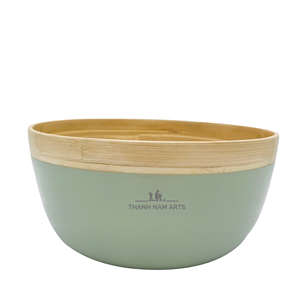 Directo de Vietnam, juego de cuencos de sopa de ensalada de bambú desechables ecológicos ligeros personalizados, utensilios de cocina de diseño Vintage para fiestas - Product Image 1