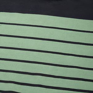 Camiseta informal de algodón a rayas para hombre, camiseta de manga corta transpirable y cómoda, estilo streetwear, camiseta de cuello redondo a la moda - Product Image 6