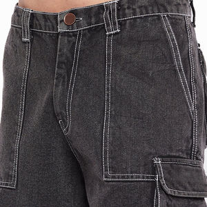 Pantalones Cortos de Mezclilla para Hombre de Alta Calidad con Logotipo Personalizado, Transpirables, Holgados, para Verano - Product Image 5