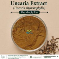 Extrait naturel d'Uncaria (Uncaria rhynchophylla) de qualité alimentaire, rhynchophylline standardisée à 15 % et 20 %, fourni directement par l'usine HGO