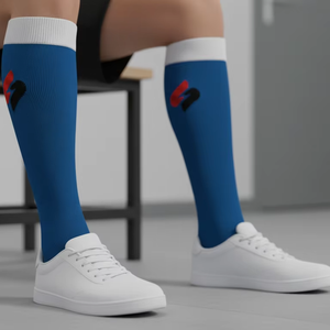 High Quality Men <b>Long</b> <b>Socks</b> Knee High Cotton <b>Sock</b> Breathable Sports <b>Socks</b> Plain Design Wholesale <b>Sock</b> - Product Image 1