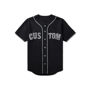 Nouveau Maillot de Baseball Personnalisé pour Jeunes, Vente en Gros, Impression par Transfert Thermique, 100% Polyester, Anti-Bactérien, Séchage Rapide, Respirant - Product Image 1