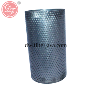 Tubo de Acero Inoxidable con Orificios Redondos, Malla Filtrante Perforada, Cilindro Metálico - Product Image 1