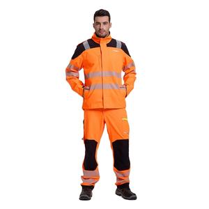 Traje de Alta Visibilidad para Hombre, Conjunto de Ropa de Seguridad Reflectante, Fabricante OEM con Etiqueta Privada - Product Image 5