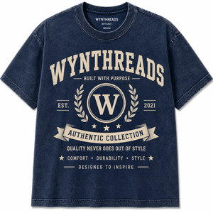 T-shirt tricoté pour homme, délavé à l'acide, 100% coton, col rond côtelé, coupe classique, manches courtes, haute qualité, logo personnalisé, vente en gros - Product Image 4