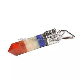 Fournisseur en gros de pierres précieuses, agates, cristaux, sept chakras, puces, arbre de vie en cuivre, collier pendentif en vente - Product Image 6