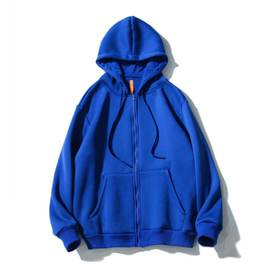Fabricant de sweats à capuche zippés en molleton épais pour hommes, avec logo personnalisé OEM ODM, coupe ample, décontracté, prix de gros direct usine - Product Image 6