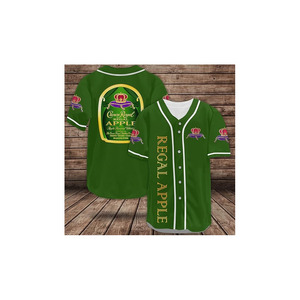 T-shirt de baseball pour homme, col en V, style vintage, maillot imprimé sur le devant, personnalisé, à manches courtes, respirant et à séchage rapide - Product Image 3