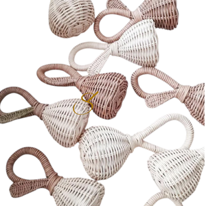 Juguetes en Oferta para Niños, Sonajero de Ratán para Bebés, Sonajero de Ratán Hecho a Mano, Decoración, Proveedor de Vietnam - Product Image 3
