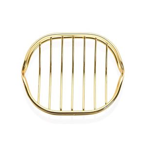 Jabonera de Metal Plateado con Autodrenaje, Soporte para Jabón de Acero Inoxidable para Fregadero de Cocina, Accesorios de Baño con Autodrenaje - Product Image 3