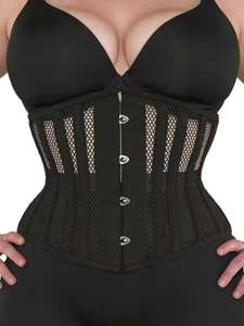 Corsets Vintage pour Femmes, Sexy, Sculptants, Respirants, Modernes, en Brocart, pour Grandes Tailles - Product Image 3