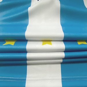 เสื้อฟุตบอลอเมริกันแบบซับลิเมชั่นสั่งทำได้ ขายส่งชุดทีม ระบายอากาศได้ดี แห้งเร็ว ผลิตจากโพลีเอสเตอร์ รับผลิตแบบ OEM ODM พร้อมสกรีนโลโก้ตามสั่ง - Product Image 4