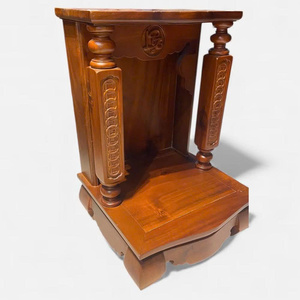 Table d'autel moderne en bois de rose massif et durable pour le culte du Dieu de la Richesse, idéale pour la décoration de salon et de maison - Product Image 5